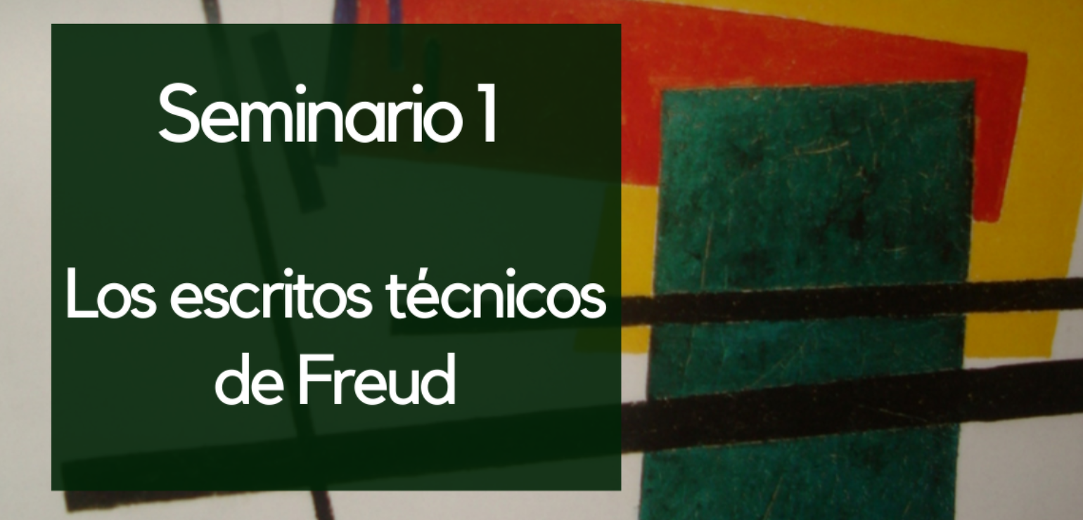 Seminario 1. Los escritos técnicos de Freud